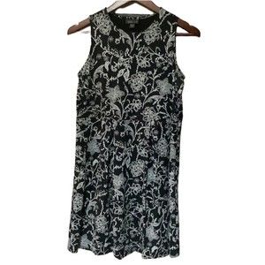 J. Jill wearever collection floral dress light spring summer whimsy